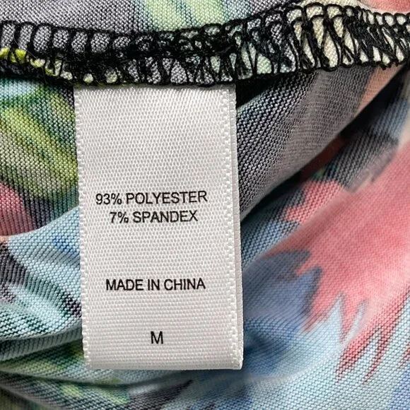 Cuddl Duds Cool & Airy Ultra Patch Pocket Wrap In Tropical Women's M Jungle - Picture 6 of 11